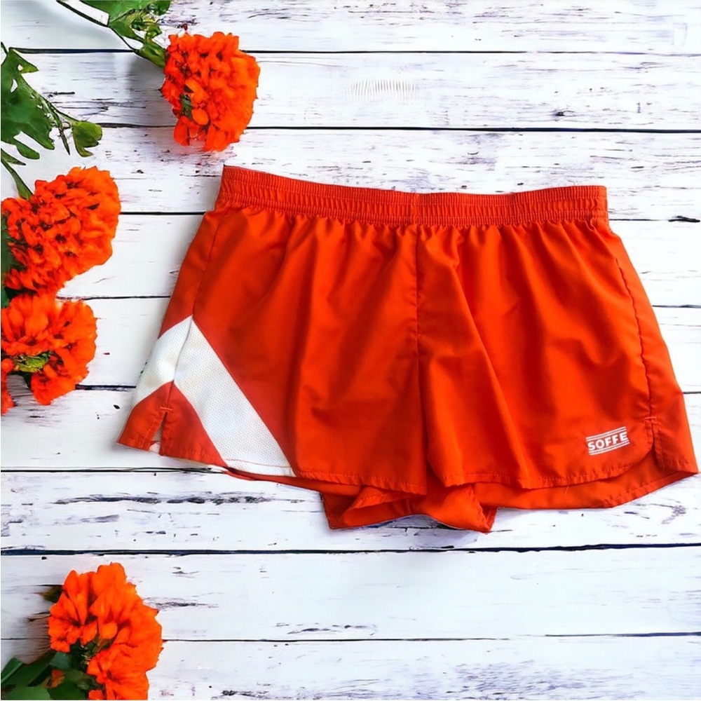 Soffe Junior’s Orange and White Shorts